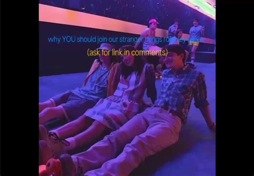 𑣲 Ask for link in comments PLEASE JOINN WE ARE FUN WE PROMISE (sometimes) #oc #st #roleplay #rp #strangerthings video made by max!!
