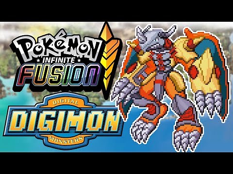 Pokémon Infinite Fusion Hardcore Nuzlocke - DIGIMON FUSIONS ONLY