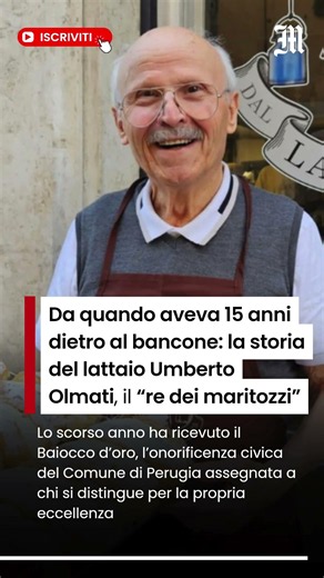 Da quando aveva 15 anni dietro al bancone: la storia del lattaio Umberto, il “re dei maritozzi”