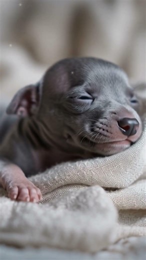 Track 02 | Italian Greyhound Newborn Sleeping Peacefully 🐶💤 | Gentle Lo-fi Relaxation