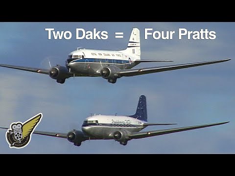 Two Douglas DC-3 Dakotas
