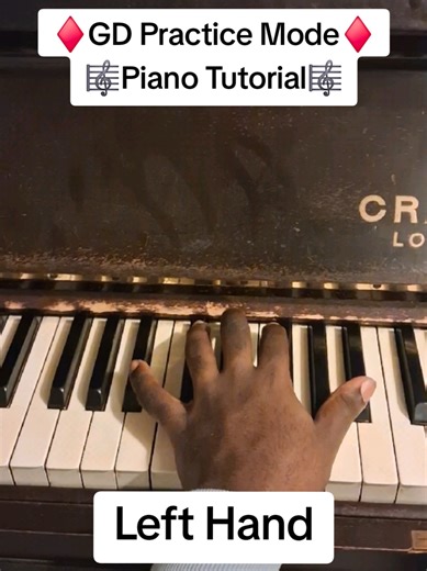 Stay Inside Me - OcularNebula (🎹Piano Tutorial LH🎹) #piano #pianotutorial #geometrydash #gd22 #practicemode