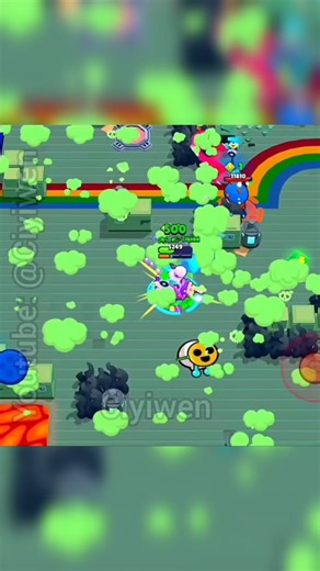 Best Chuck clutch ever 🤯💀 of Brawl stars 🤪 #brawlstars #viral