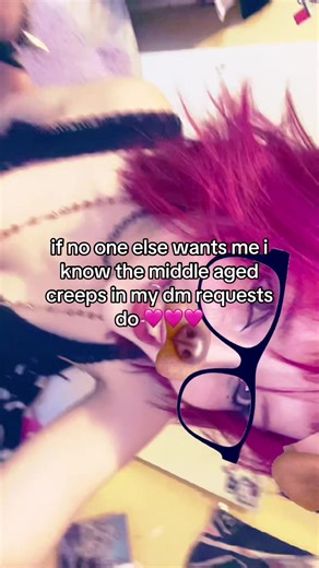 usually asking if i wanna be a sugar baby #09 #pinkhairdontcare #im16 #ihaveaboyfriend