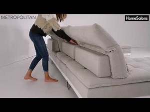 Canapé d'Angle Tissu METROPOLITAN - HomeSalons