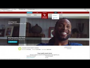 University Of Phoenix Online Account Login Tutorial