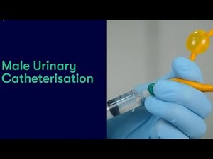 Male catheterization /how to insert indwelling catheter in male/Urinary catheter in male
