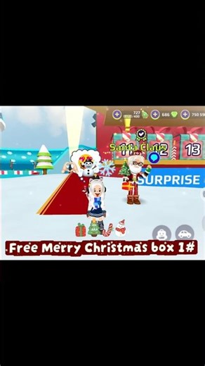 Free Merry Christmas Box 1#💞🎁11.12.2025 to 24.12.2025 box Christmas🫶🏻☃️❄️🎄#pkxd #merrychristmas