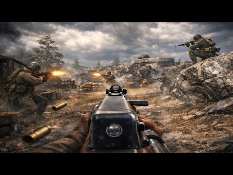 World War II Combat FPS – Frontline 1942 Gameplay (No Commentary)