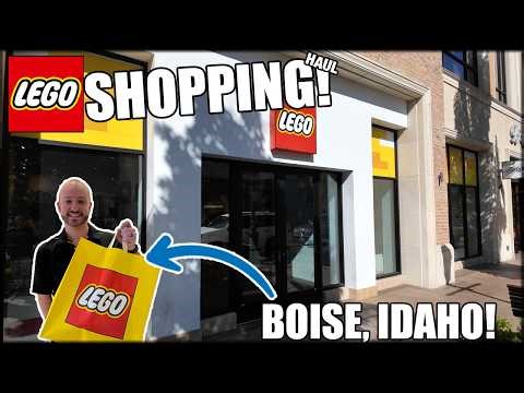 LEGO Store Shopping! Boise, Idaho! Store Overview and Shopping Haul!