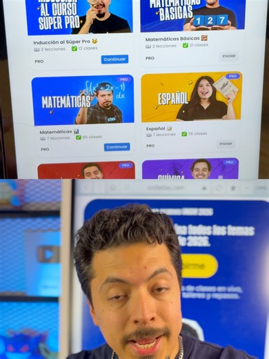 Preparación para el examen UNAM 2026 con clases en vivo