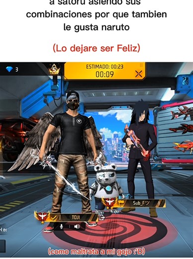 Ediciones de Free Fire: Colaboración con Jujutsu Kaisen