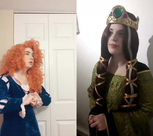 Queen Elinor Cosplay Transformation | Disney's Brave