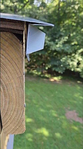 How to install drip edge for standing seam roofing. #shorts #diyroofing