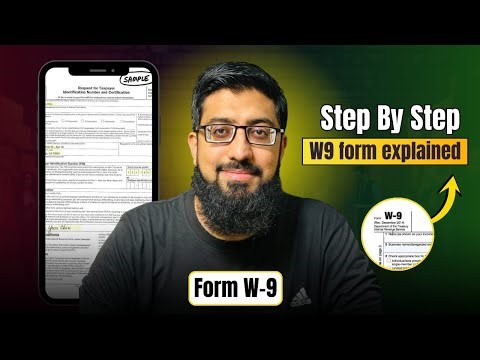 W9 Form Full Explanation in Urdu | Amazon Wholesale Suppliers Guide