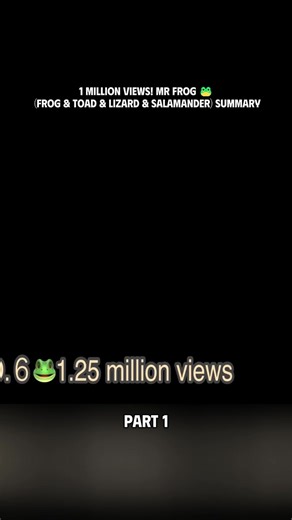 1 million views! Mr Frog 🐸 (Frog & Toad & Lizard & Salamander) summary #miyakotoad #tigersalamander #tigersalamander #miyakotoad