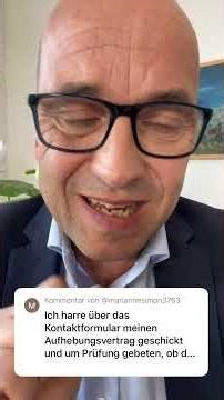 Aufhebungsvertrag nachverhandeln?