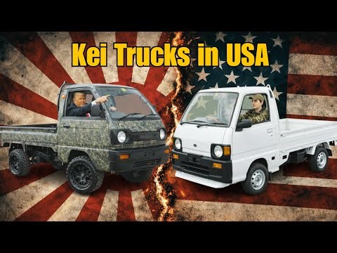 Kei Trucks you can buy in the USA