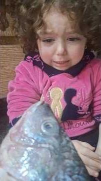 Eileen was scared of the fish 🤣🤣