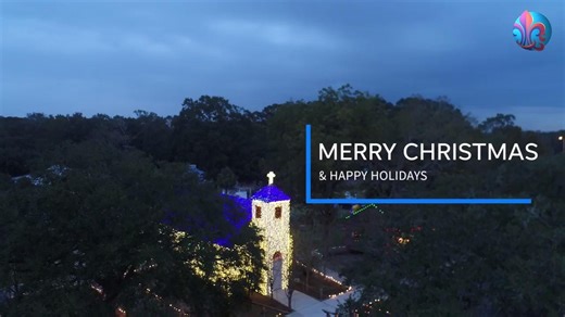 Exclusive drone footage: first look at Acadian Village lights