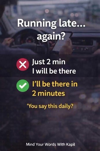 👉 Running Late Again? 😳 | “Just 2 Min…” ❌️✨️