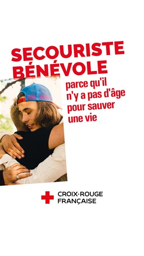 Le secourisme c’est taille unique et tous âges confondus. Devenez secouriste bénévole. | Croix-Rouge française | Facebook