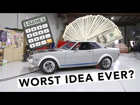 It cost HOW MUCH to build the Celica???