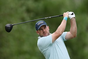 Martin Dempster at The Open Final Qualifying