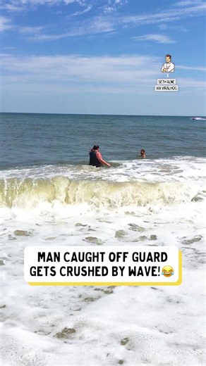 Mother Nature's version of a sneak attack 🌊😂 | Dad Jokes