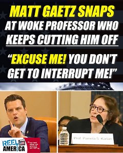 338K views · 5.9K reactions | Matt Gaetz EXPLODES at woke, rude professor: "Excuse me! You don't get to interrupt me!" | Brawl Breakdown | Facebook