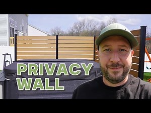 BUILD a Privacy Wall