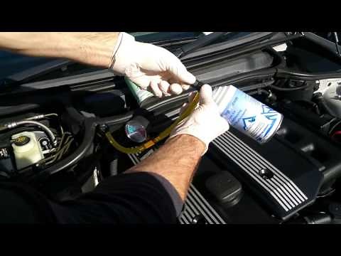 How to regas refill recharge top up the air con on your bmw 3 series from aircon top up