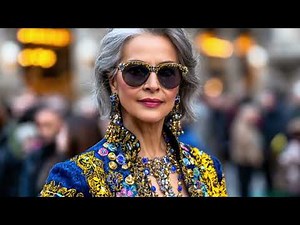 Boho Chic Over 60 Trends 2025 in Milan | Elegant & Timeless Style Ideas for Women