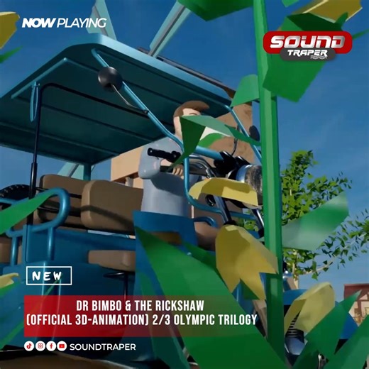 🎬✨ DR BIMBO & THE RICKSHAW ✨🎬 (Official 3D Animation) 2/3 Olympic Trilogy: The Song of the Seas A visually stunning 3D-animated experience that fuses music, culture, and storytelling. Dr Bimbo & The Rickshaw continues the Olympic Trilogy with depth, symbolism, and captivating motion that celebrates journey and rhythm. 🎶🌊 Immerse yourself in this powerful chapter. 🚀 Published by Soundtraper your trusted platform for: 🎧 Music Promotion 📀 Distribution 🎨 Graphic Design 🎤 Sermon Posting 📢 B