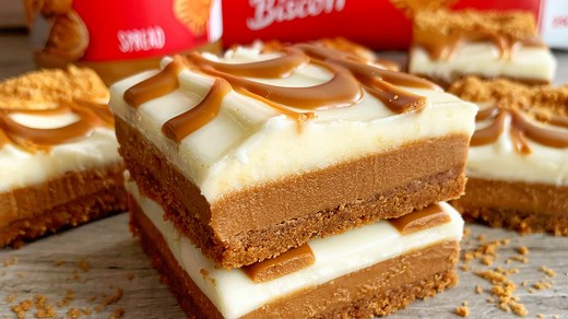 1.5M views · 17K reactions | 5-Ingredient No-Bake Lotus Biscoff Pie...