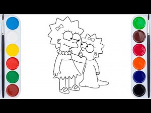 How to Draw The Simpsons | Easy Drawing for Kids