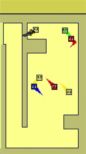 Epic Square Race | #funnymemes #funny #short #squarerace #meme