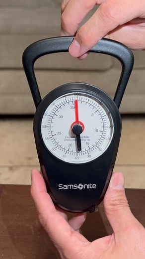 Watch Samsonite Manual Scale Review & Demo  on Amazon Live