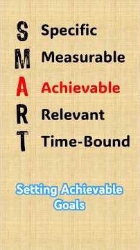 Setting Achievable Goals #healthresolutions #newyear #smartgoals