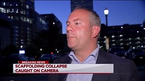 Video shows Houston scaffolding collapse that injured 6