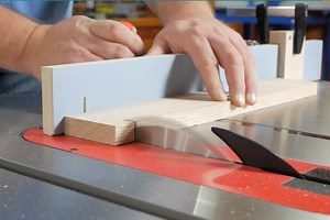 24" Deluxe Miter Gauge Fence Kit from the Woodsmith Store | The Woodsmith Store