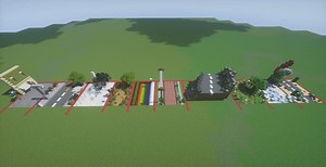 10 Different Road Designs & Lots of Decorations - Minecraft Building Inc