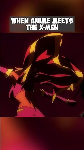 When Anime Meets The X-men #marvel #xmen