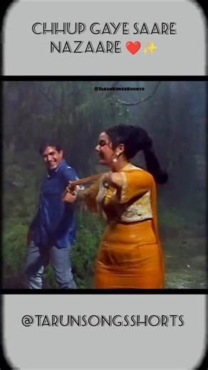 💖 Chup Gaye Sare Nazare | Do Raaste | Lata Mangeshkar Mohd Rafi | #shorts