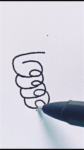 Thumb drawing easy art #drawing #art #simple