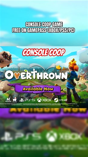 OVERTHROWN #coopgaming #gaming #OVERTHROWNPARTNER