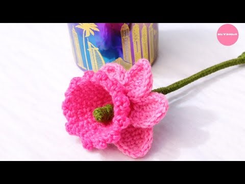 How To Crochet a Daffodils Flower | crochet Daffodils flower tutorial #crochetflower