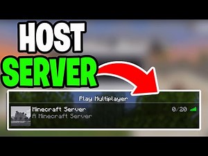 How To Host A Minecraft Server On PC 2025! - Tutorial