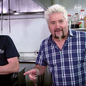 Chili Cheese Bratwurst from Barley's BrewHub is LEGIT!! 💥 #DDD with Guy Fieri > Fridays at 9|8c | Food Network