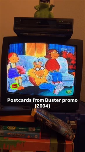 Rickstalgia on Instagram: "Remember Postcards from Buster!? I only watched it occasionally, but I totally remember seeing this promo after every Arthur episode around ‘04 🤣 Did you watch this show? Or remember this promo? #rickstalgia #rickstalgiasummer #90sbaby #zillennial #millennial #2000skids #2000snostalgia #2004 #pbskids #arthur #arthurpbs #dw #arthurread #sopranos #pbskidsshows #pbskidsnostalgia #vhsfinds #vhscollection #vhscollector #pbskidsgo #arthurpbskids #2000stv #2000sthrowback #po